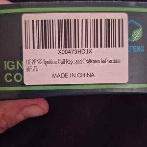 Ignition Coil Replaces BS 6hp 6.5hp Intek OHV engine for Yardman and Craftsman